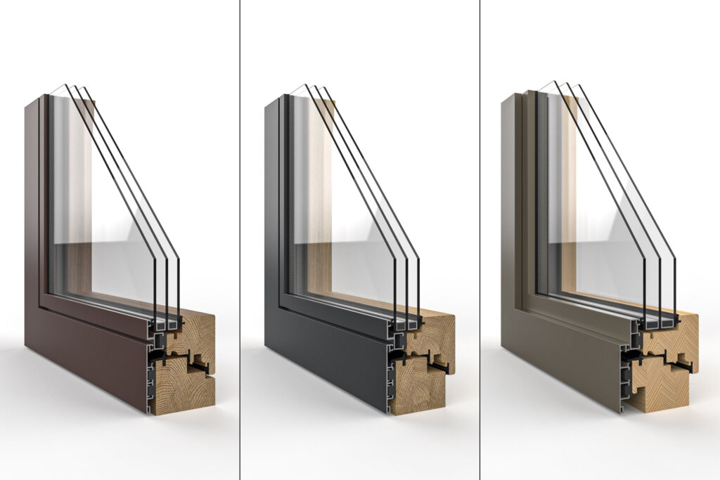 Holz-Aluminium-Fenster